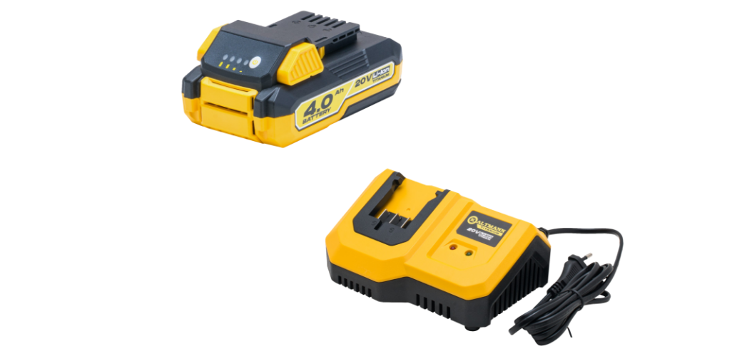 Zestaw akumulator 4.0&nbsp;Ah TURBO + ładowarka 4.5 A