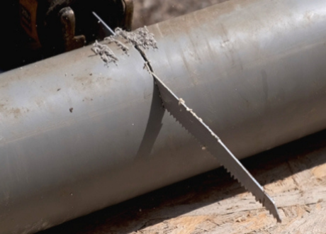 Maksymalna grubość cięcia: 150 mm
