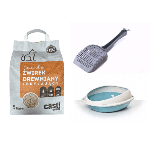 Zestaw startowy dla kota CASTI