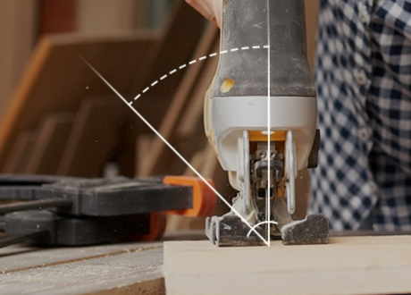 Kąt nachylenia wrzeciona: 0-45°
