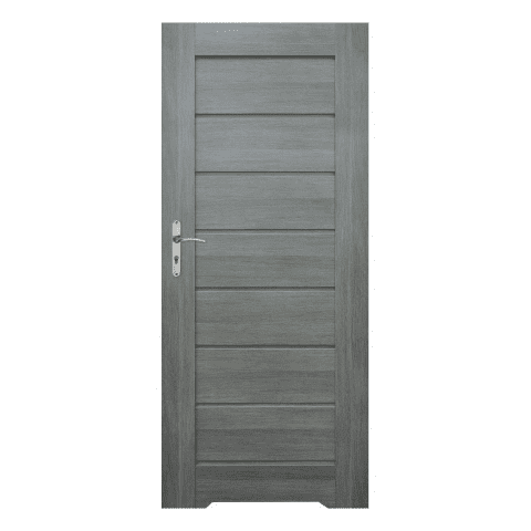 Skrzydło drzwiowe Prim grafit podcięcie 70 P