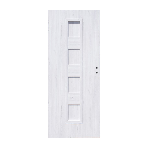 Skrzydło drzwiowe ALBATROS silver pełne 80L