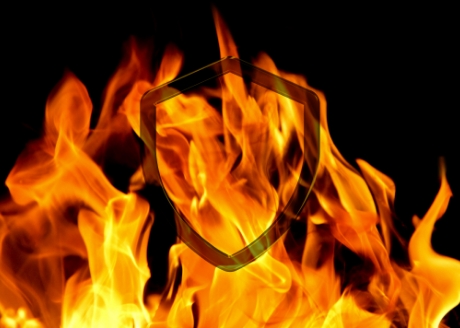 Trudno zapalna powłoka