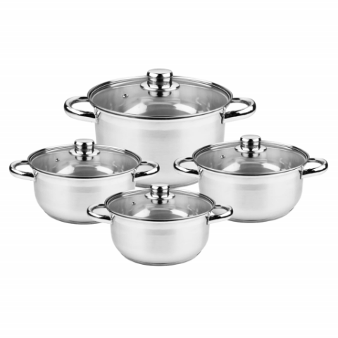 Zestaw garnków SELVA 8 elementów