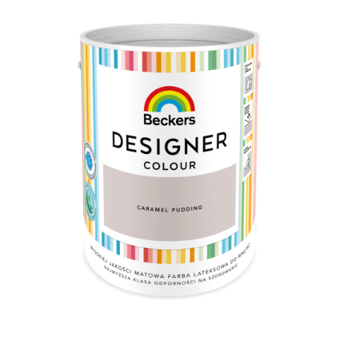 Farba lateksowa Beckers Designer Colour Caramel Pudding 5 l