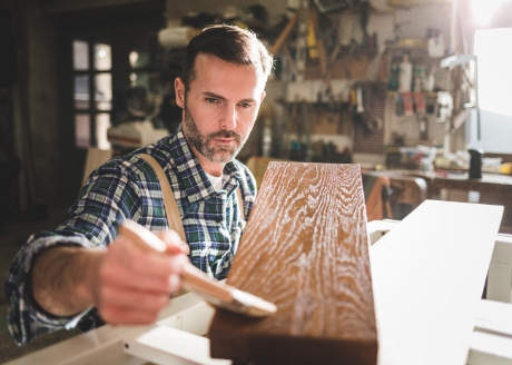 Wykończenie z połyskiem