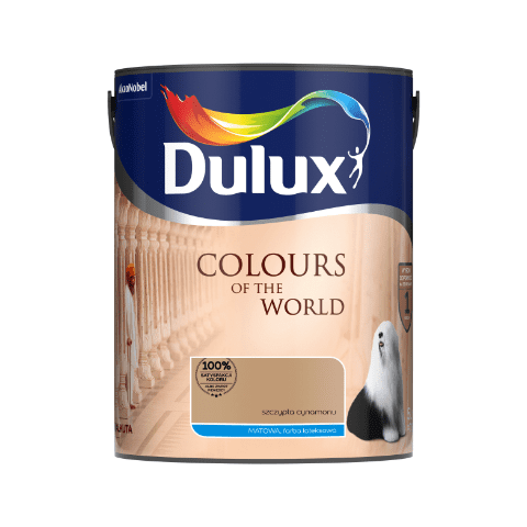 Farba lateksowa Dulux Kolory Świata Szczypta Cynamonu 5 l Dulux