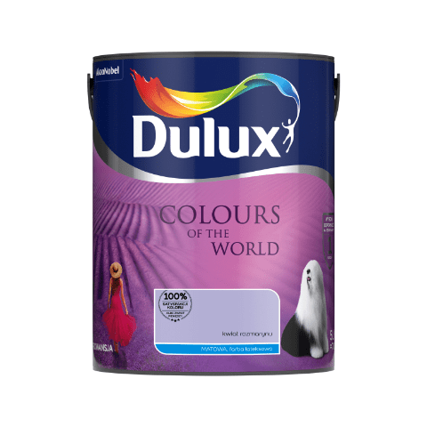 Farba lateksowa Dulux Kolory Świata Kwiat Rozmarynu 5 l Dulux