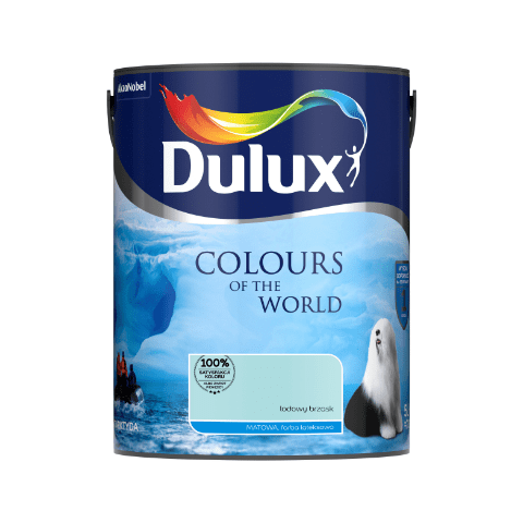 Farba lateksowa Dulux Kolory Świata Lodowy Brzask 5 l Dulux
