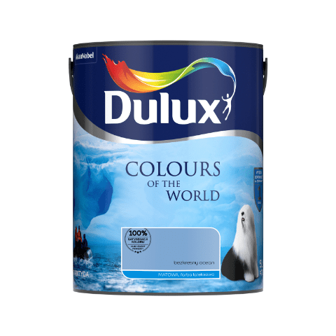 Farba lateksowa Dulux Kolory Świata Bezkresny Ocean 5 l Dulux