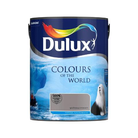 Farba lateksowa Dulux Kolory Świata Grafitowy Zmierzch 5 l Dulux