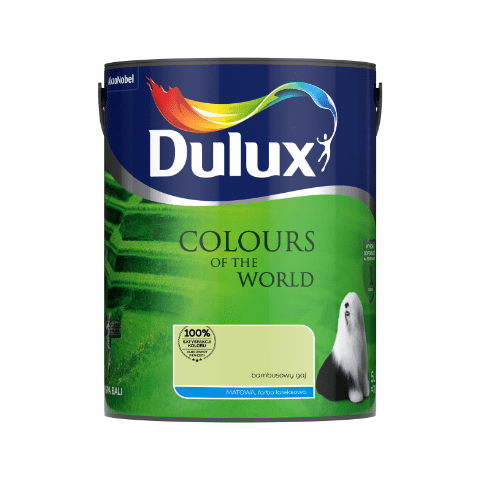 Farba lateksowa Dulux Kolory Świata Bambusowy Gaj 5 l Dulux
