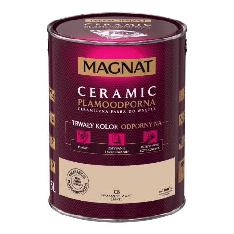 Farba ceramiczna spokojny agat C8 5 l MAGNAT