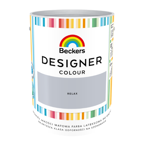 Farba lateksowa Beckers Designer Colour Relax 5 l