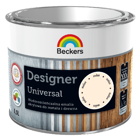 Emalia akrylowa Beckers Designer Universal Vanilla Cream 0,5 l