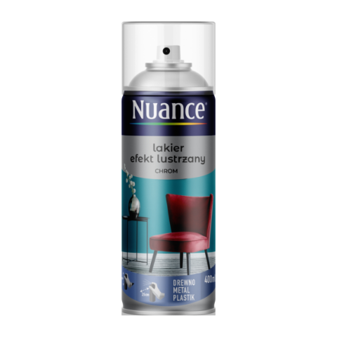 Lakier efekt lustrzany Nuance miedź 400 ml