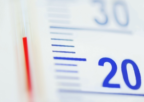 Termometr z czytelnym wskaźnikiem