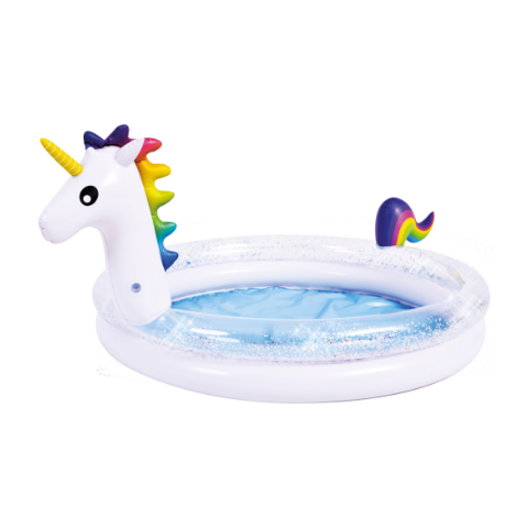 Brokatowy basenik jednorożec Ø99 cm