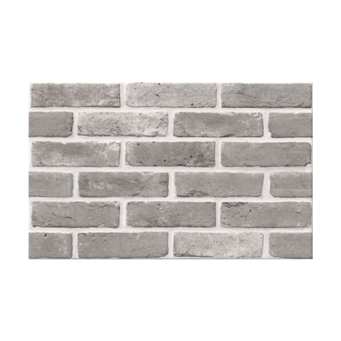Płytka ścienna PS213 GREY STRUCTURE BRICK MAT 25&nbsp;x&nbsp;40