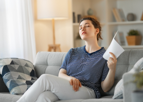 Regulacja kąta nawiewu