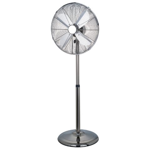 Wentylator podłogowy 40 cm chrom