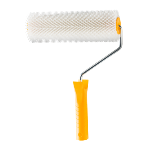 Rolka do odpowietrzania wylewek