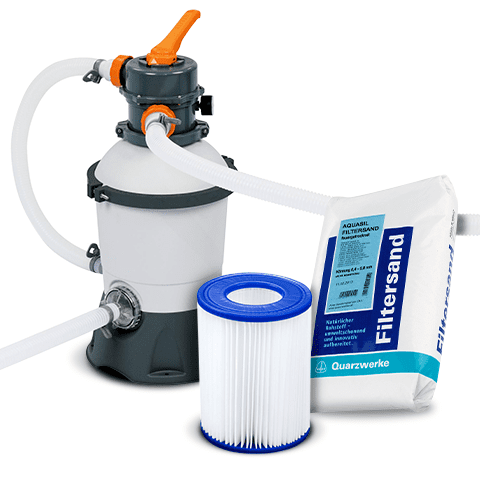 Zestaw pompy piaskowej do basenu