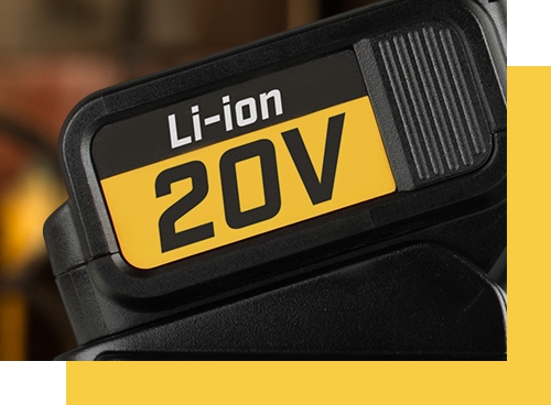 Napięcie akumulatora: 20 V