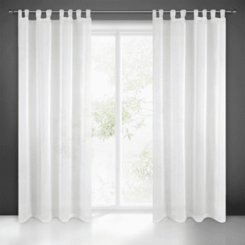 Firana gotowa Lucy 140x250 cm na szelkach