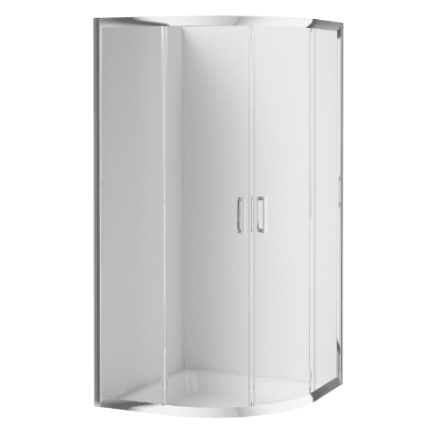 Komplet kabina prysznicowa + brodzik DILL 80 x 80 cm Deante