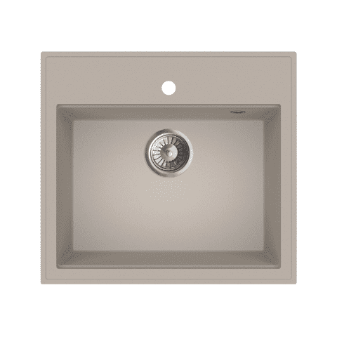 Zlewozmywak RETTO bez ociekacza 56 x 51 x 21,5 cm pure sand