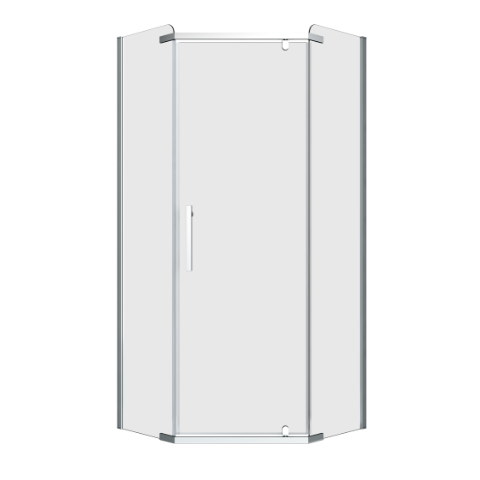 Kabina prysznicowa prosta RUBI 90 cm