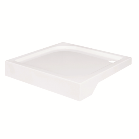Brodzik kwadratowy uniwersalny 80 x 80 x 16 cm