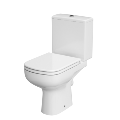 WC kompakt bezkołnierzowy Colour New