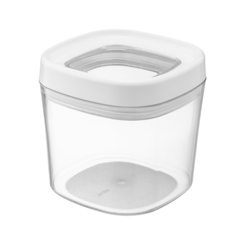 Pojemnik spożywczy transparentny biały 600 ml AMOS