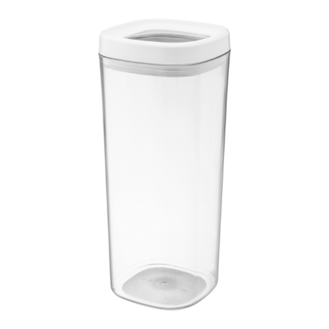Pojemnik spożywczy transparentny biały 1800 ml AMOS