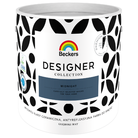 Farba ceramiczna Beckers Designer Collection Midnight 2,5 l