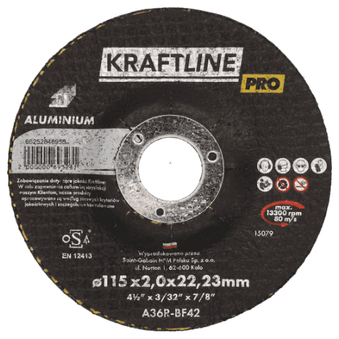 Tarcza do cięcia KRAFTLINE PRO