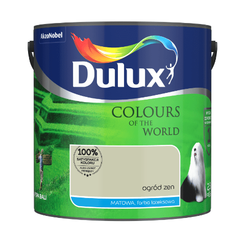 Farba lateksowa Dulux Kolory Świata Ogród Zen 2,5 l