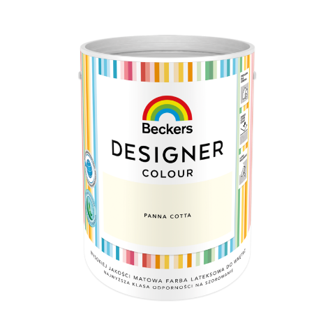 Farba lateksowa Beckers Designer Colour Panna Cotta 5 l