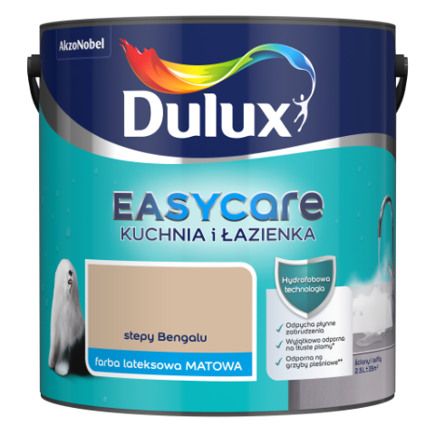 Farba Dulux EasyCare Kuchnia i Łazienka Stepy Bengalu 2,5&nbsp;l