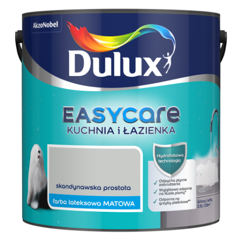 Farba Dulux EasyCare Kuchnia i Łazienka Skandynawska Prostota 2,5&nbsp;l
