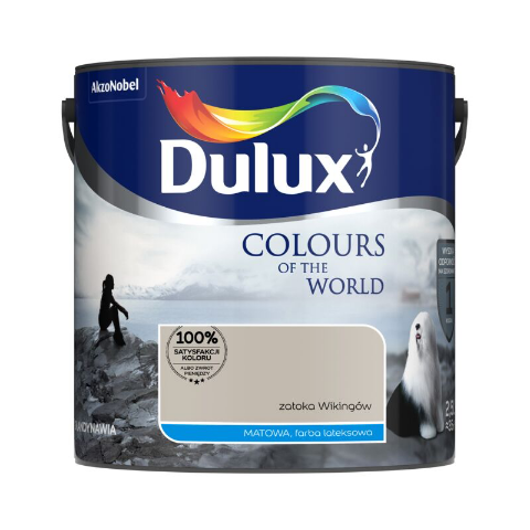 Farba lateksowa Dulux Kolory Świata Zatoka Wikingów 2,5 l