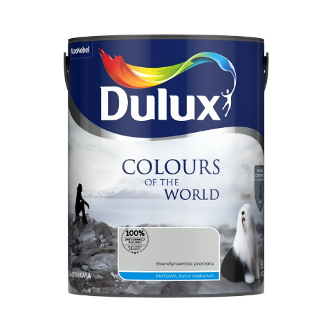 Farba lateksowa Dulux Kolory Świata Skandynawska Prostota 5 l