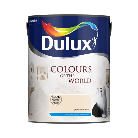 Farba lateksowa Dulux Kolory Świata Grecka Chałwa 5 l