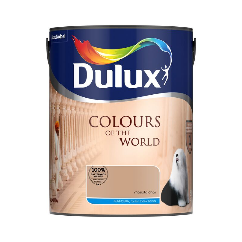 Farba lateksowa Dulux Kolory Świata Masala Chai 5 l