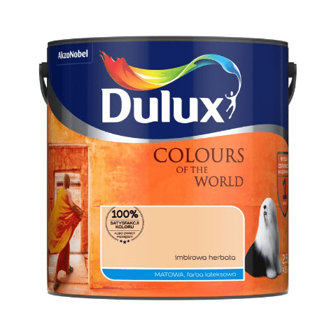 Farba lateksowa Dulux Kolory Świata Imbirowa Herbata 2,5 l