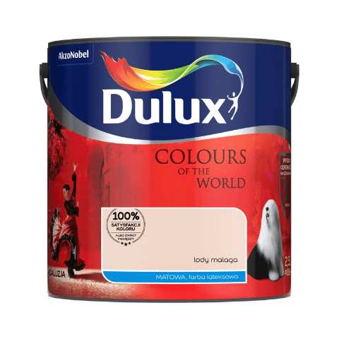 Farba lateksowa Dulux Kolory Świata lody Malaga 2,5 l