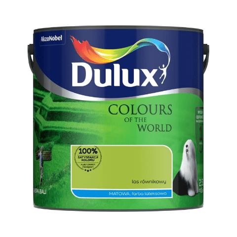 Farba lateksowa Dulux Kolory Świata las Równikowy 2,5 l