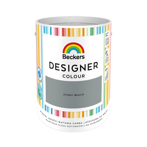 Farba lateksowa Beckers Designer Colour Stony Beach 5 l